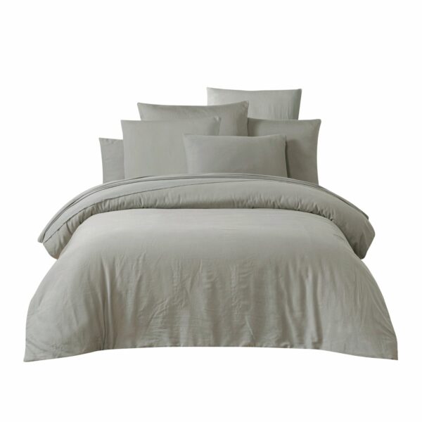 Taie oreiller 100% satin de coton 65x65 - TALOA - LIN
