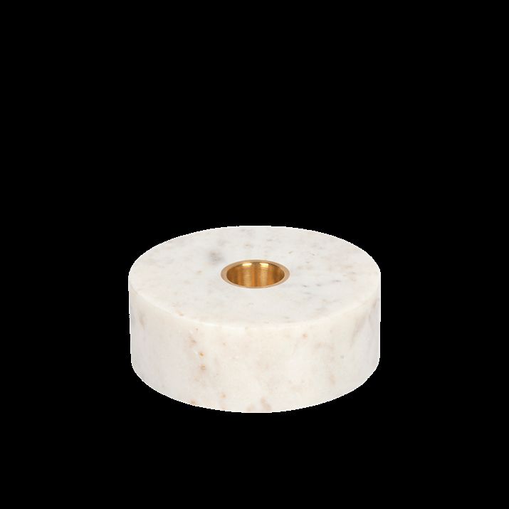 5708311310973-marble-round-candleholder-taper---white