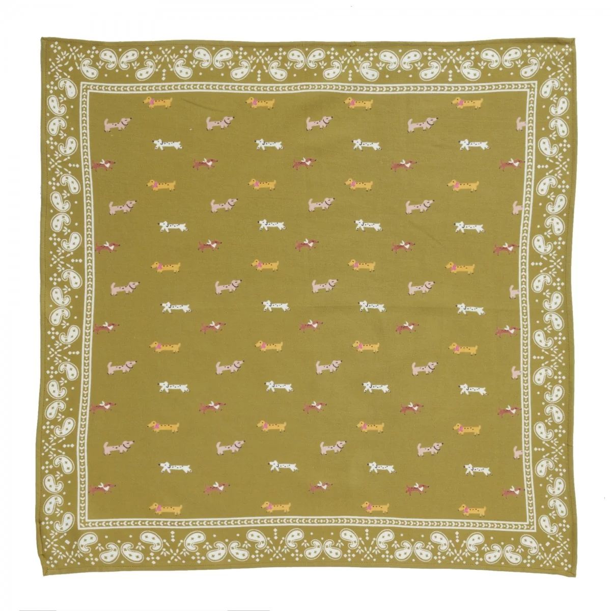 2000049127124-foulard-indienenfant----teckel---olive