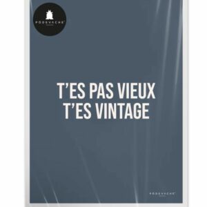 3611841627454-affiche-40x50---tes-pas-vieux-tes-vintage