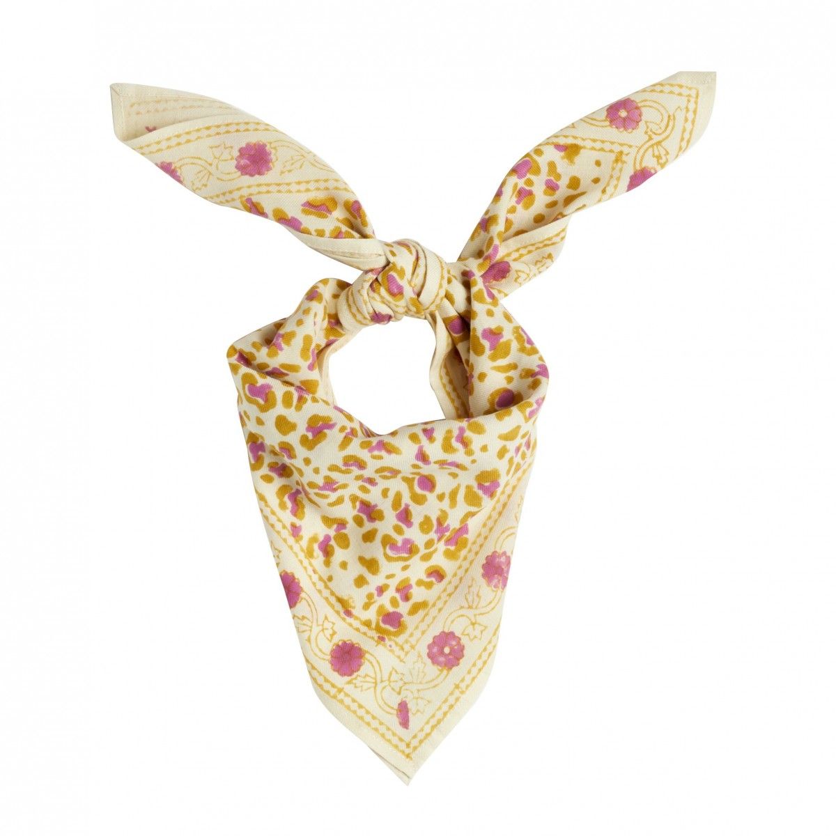 3701407154712-foulard-indienenfant----leopard-ecru--kiwi